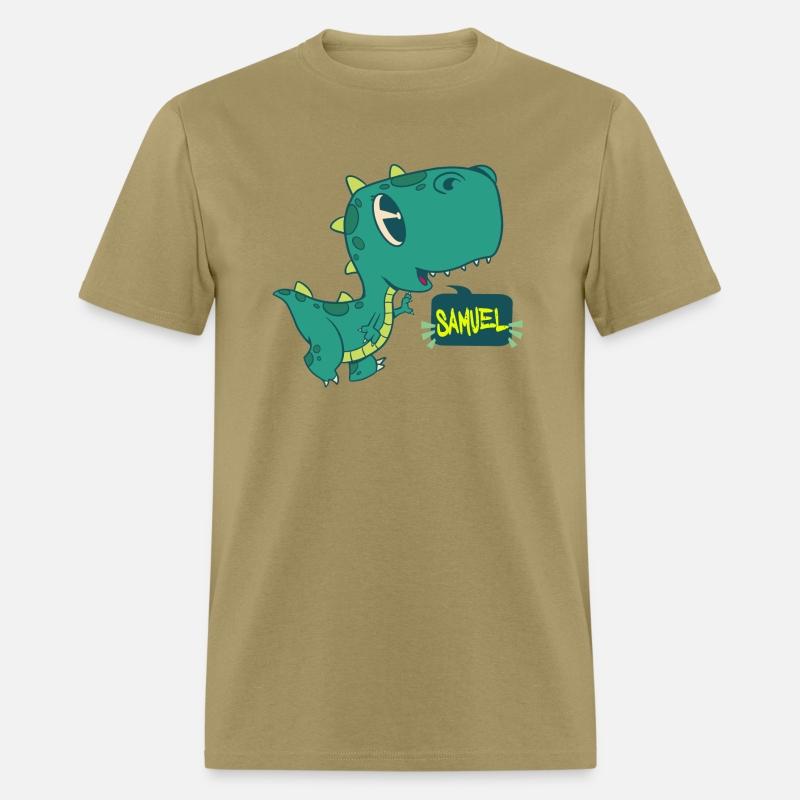 SAMUEL - Beautiful boys name with cute dino