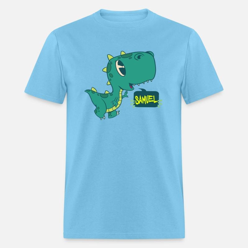 SAMUEL - Beautiful boys name with cute dino