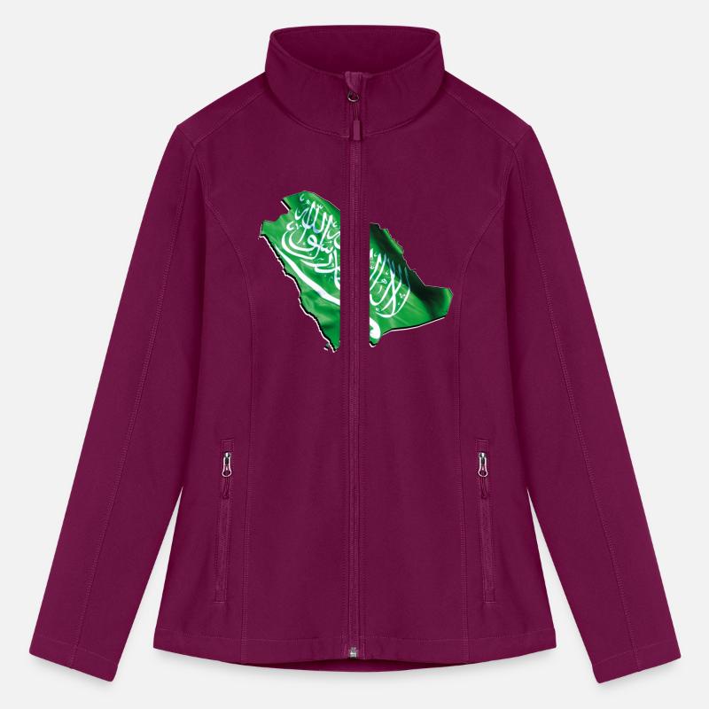 Saudi Arabia Flag in Saudi Arabia Map