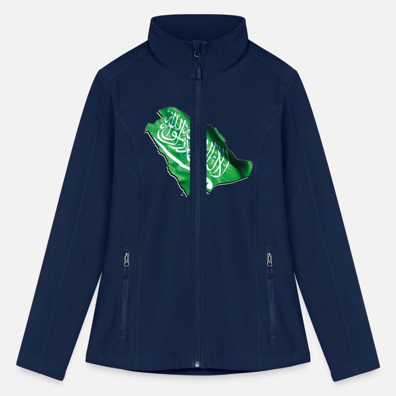 Saudi Arabia Flag in Saudi Arabia Map