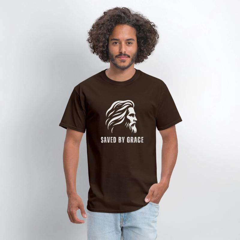 Saved By Grace Inspirational T-Shirt