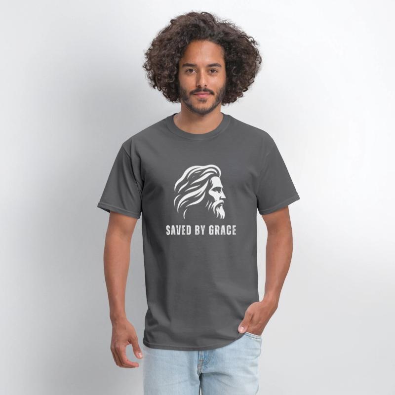 Saved By Grace Inspirational T-Shirt