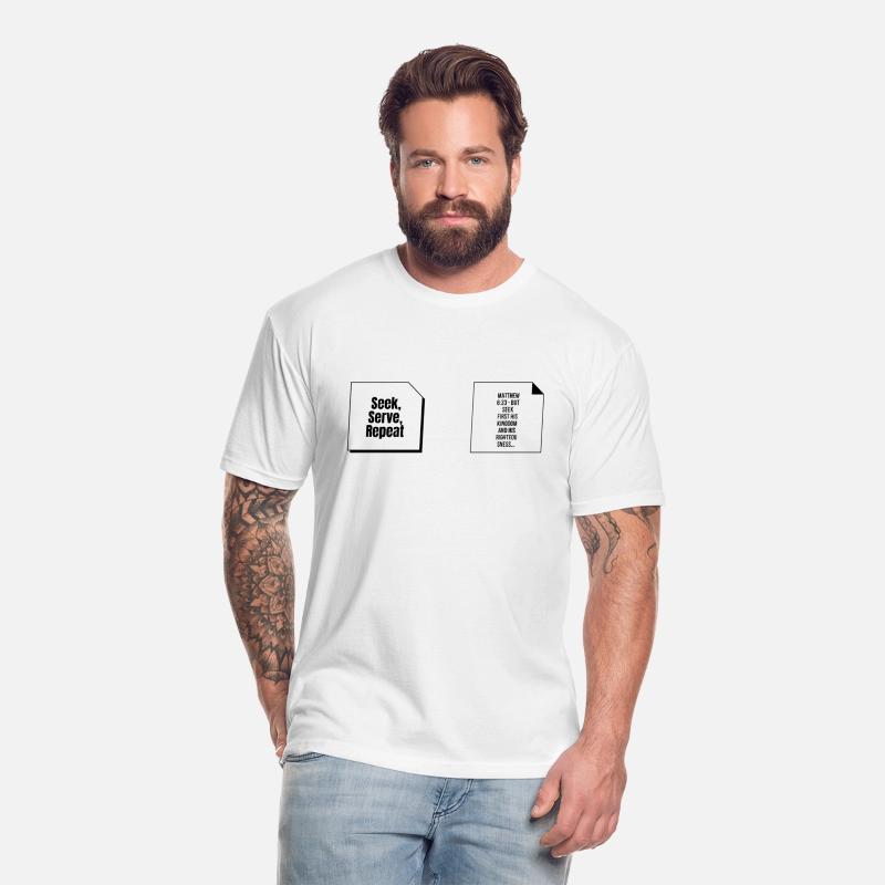 "Seek, Serve, Repeat" T-shirt