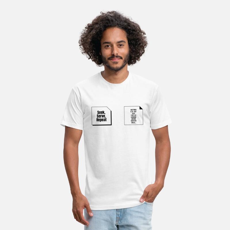 "Seek, Serve, Repeat" T-shirt