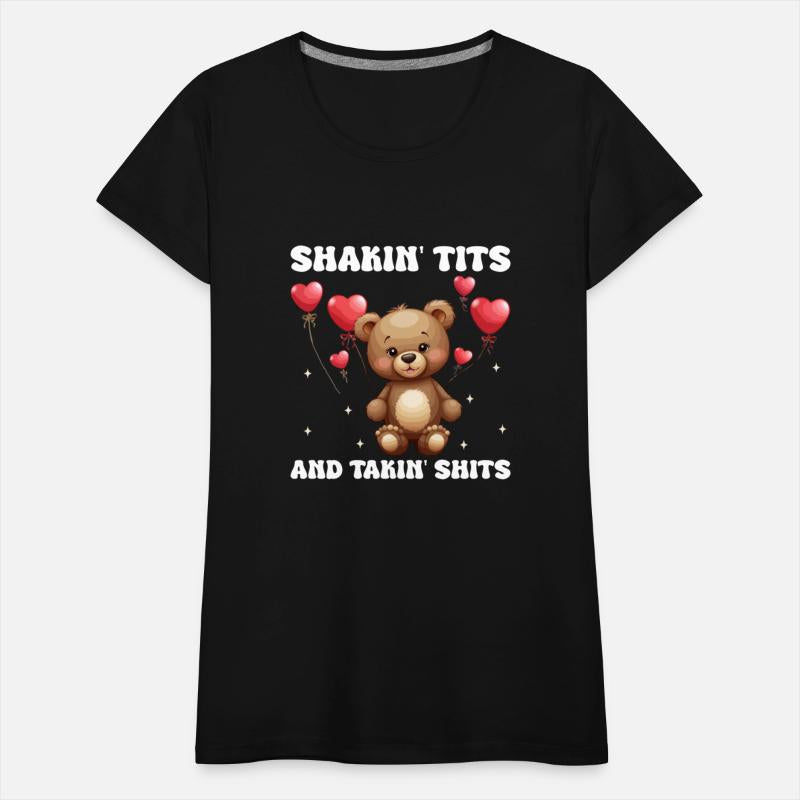 Shakin' Tits & Takin' Shits Bold and Cheeky Design