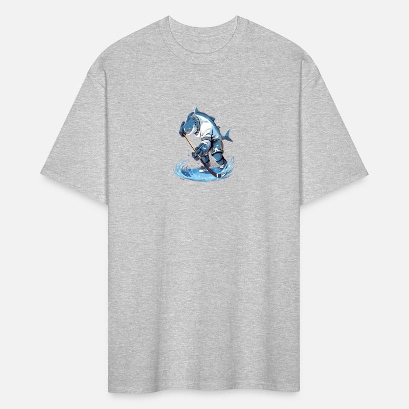 Shark Ice Hockey Player Hockey Stick Goalie
