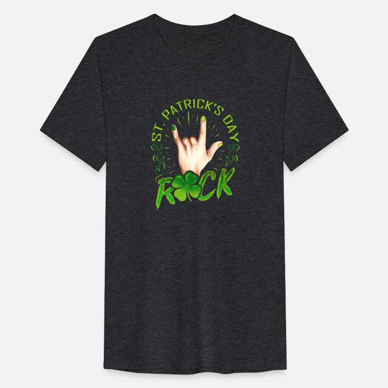 Sign Of The Horns Hand Logo Rock Music St Patricks