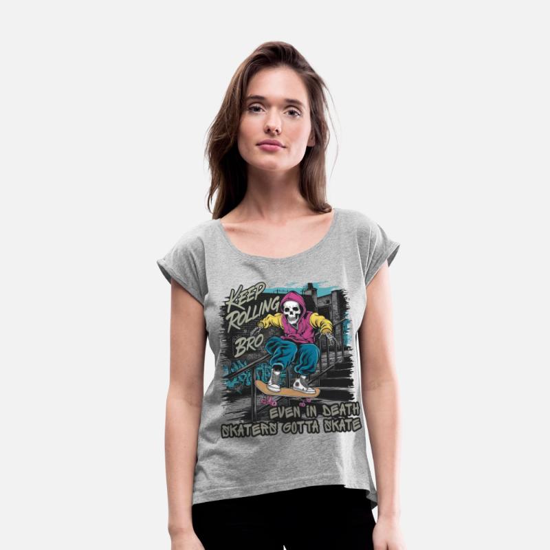 Skeleton - Even in death, skater gotta skate