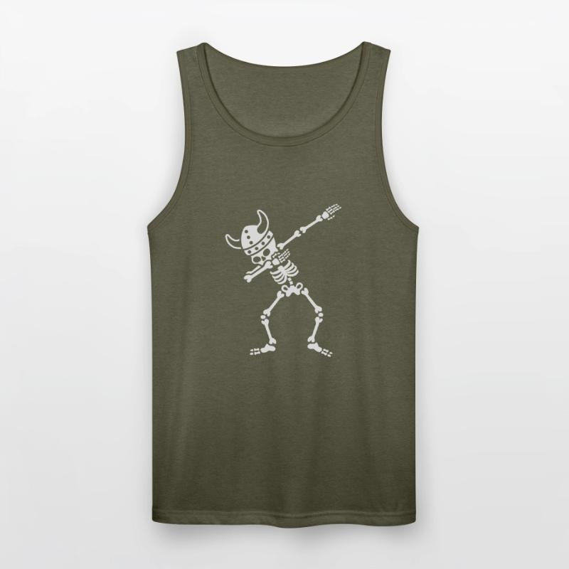 Skeleton Dab Dabbing Viking