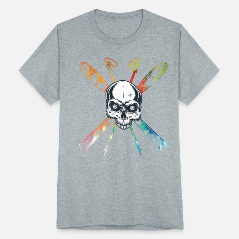 Ski Skull Skier Shirt