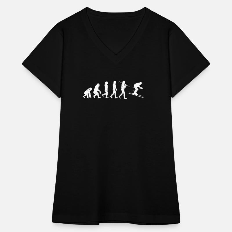 Skiing Evolution Winter Sport Downhill Ski Snowboa