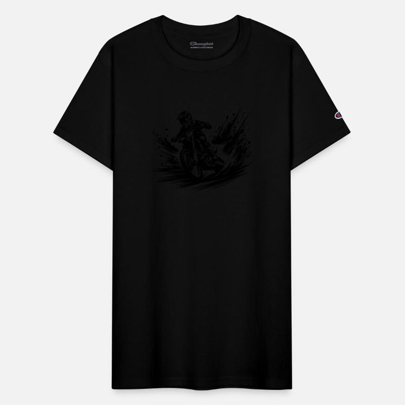 Skiing In Extreme Sport Style Downhill Skiing