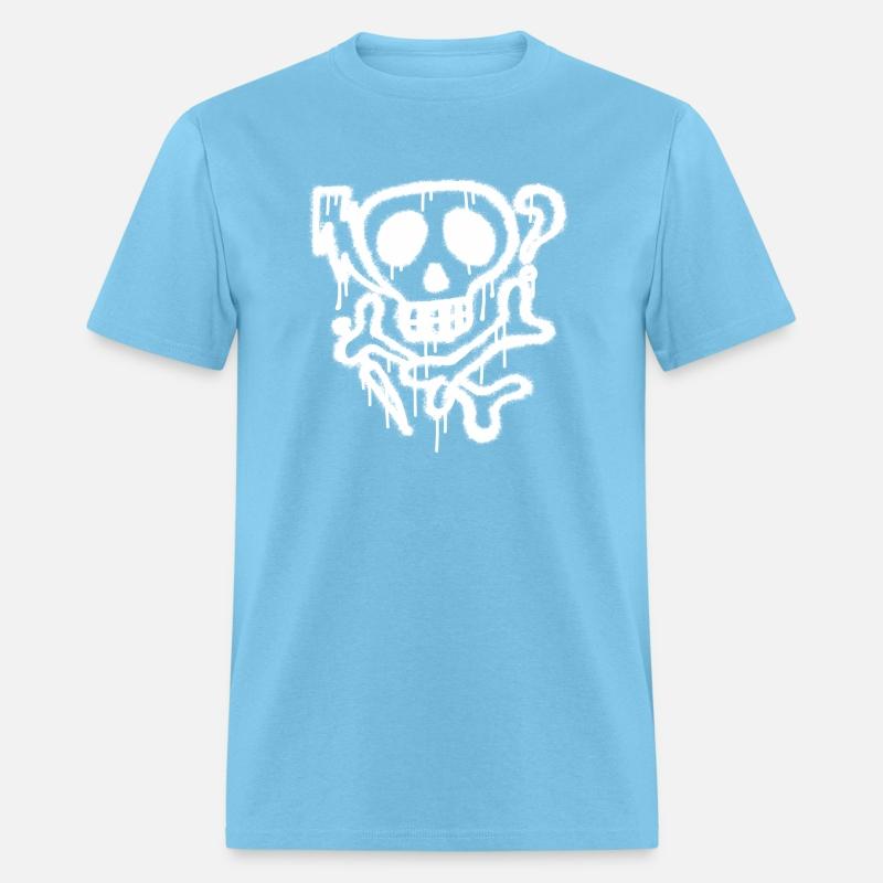 Skull Bones Graffiti