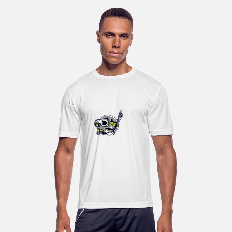 Skull Diving Cave Diving Person Gift