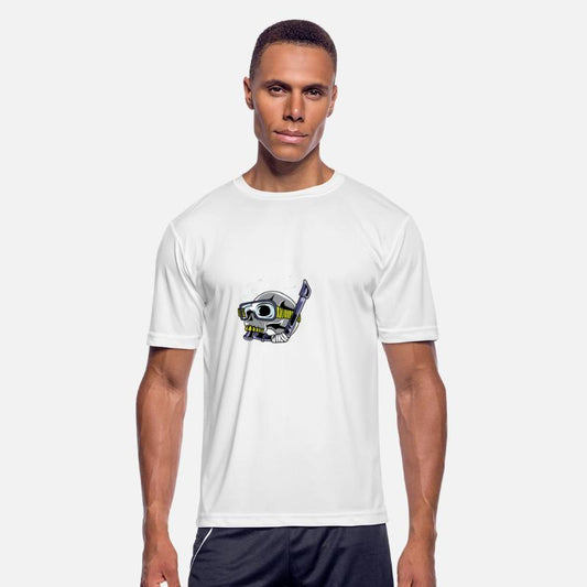 Skull Diving Cave Diving Person Gift