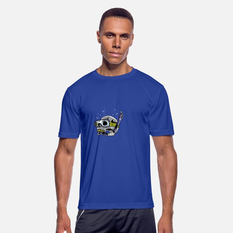 Skull Diving Cave Diving Person Gift