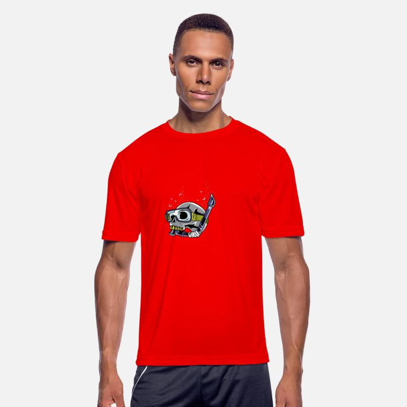 Skull Diving Cave Diving Person Gift