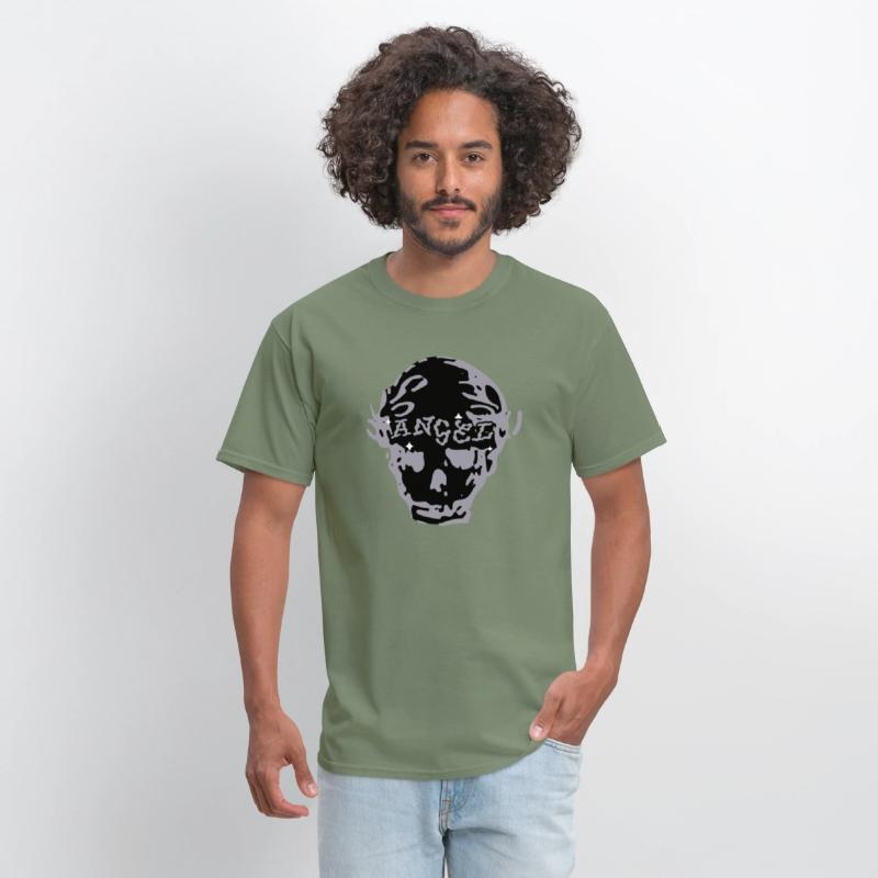 Skull Shirt with Goth Design