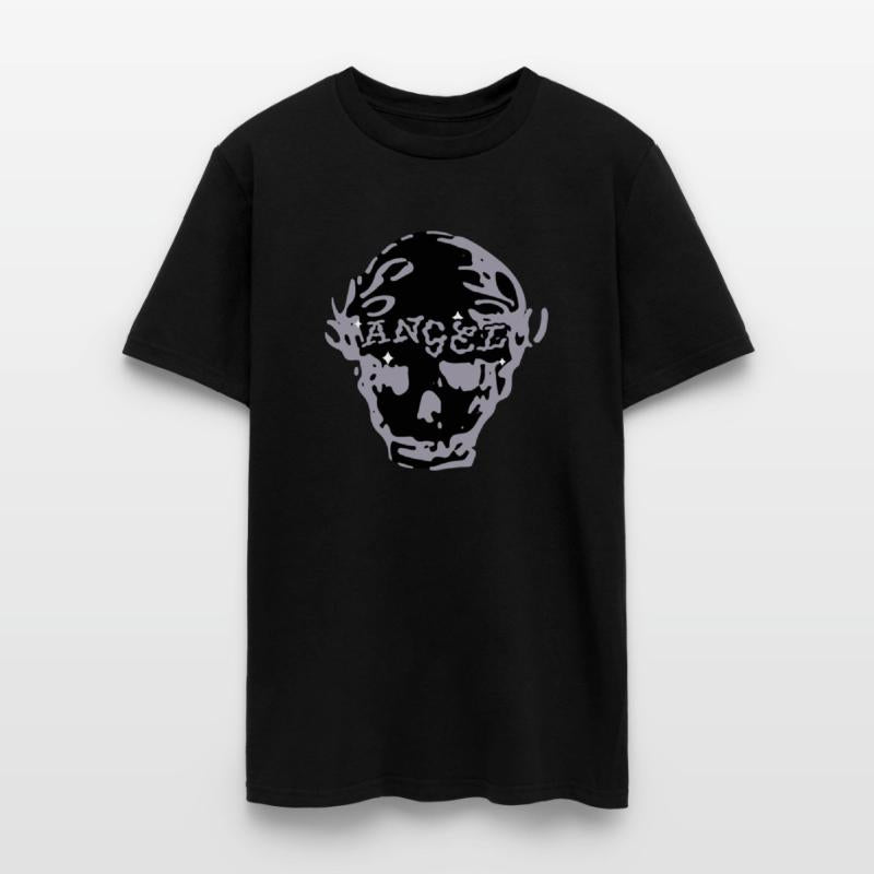 Skull Shirt with Goth Design