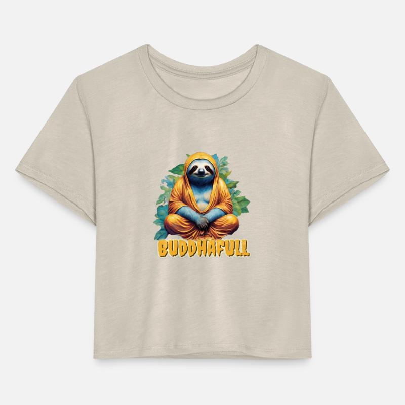 Sloth Animal Yoga Buddha om spiritual Sport Humor