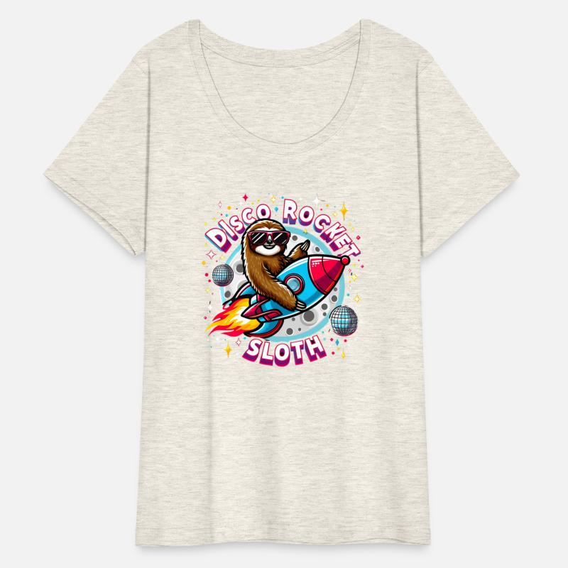 Sloth Rocket Disco Party