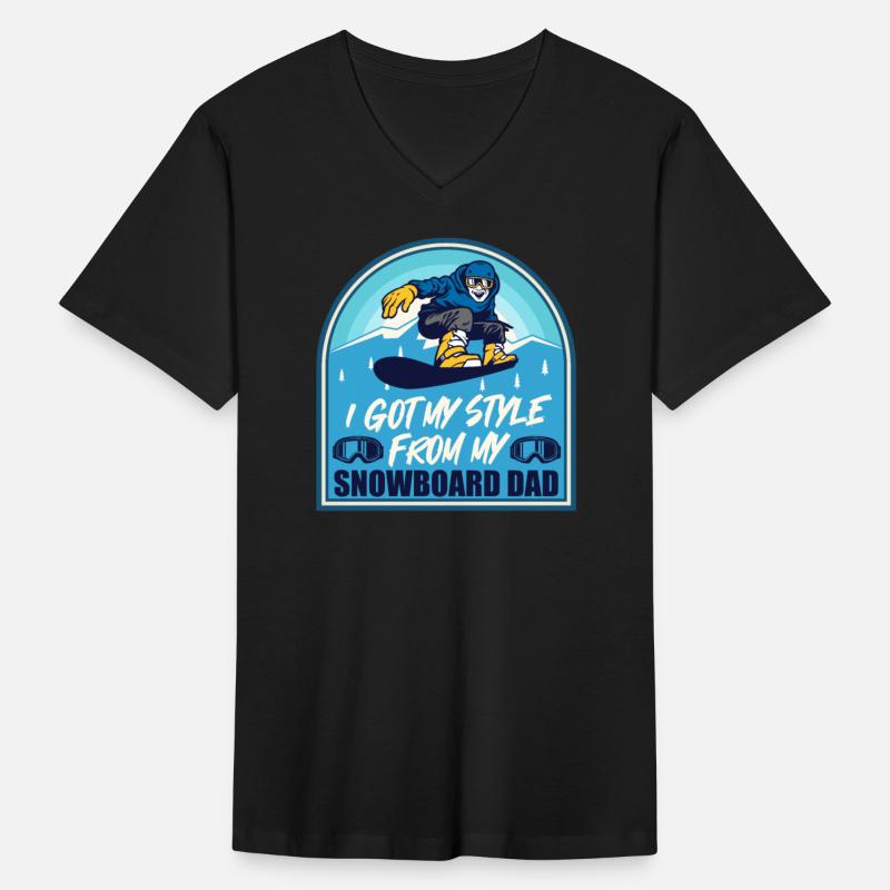 Snowboard Son Got my Style from Snowboard Dad