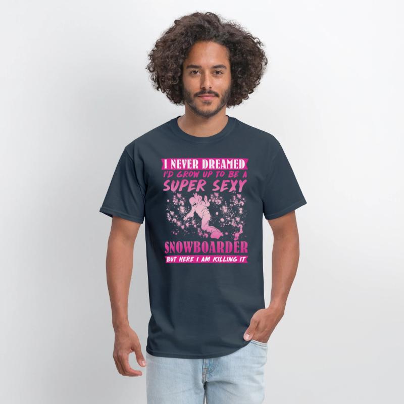 Snowboard Women Super Sexy Snowboarder Shirt