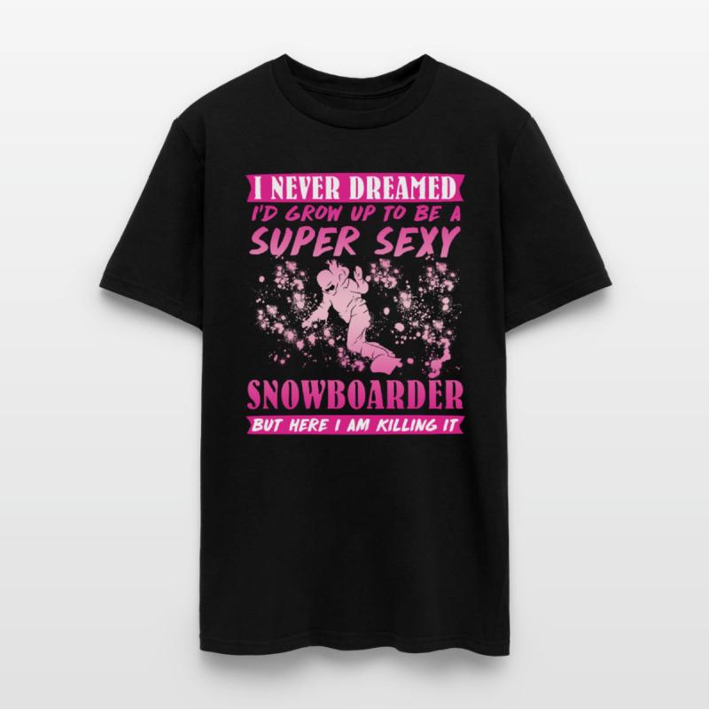 Snowboard Women Super Sexy Snowboarder Shirt