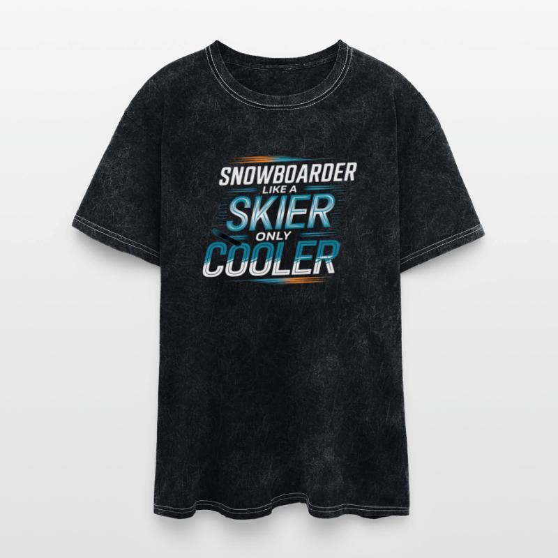 Snowboarder Like A Skier Only Cooler 5