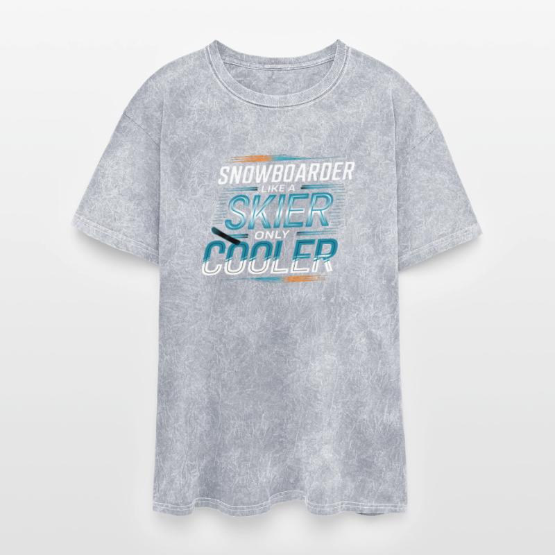 Snowboarder Like A Skier Only Cooler 5