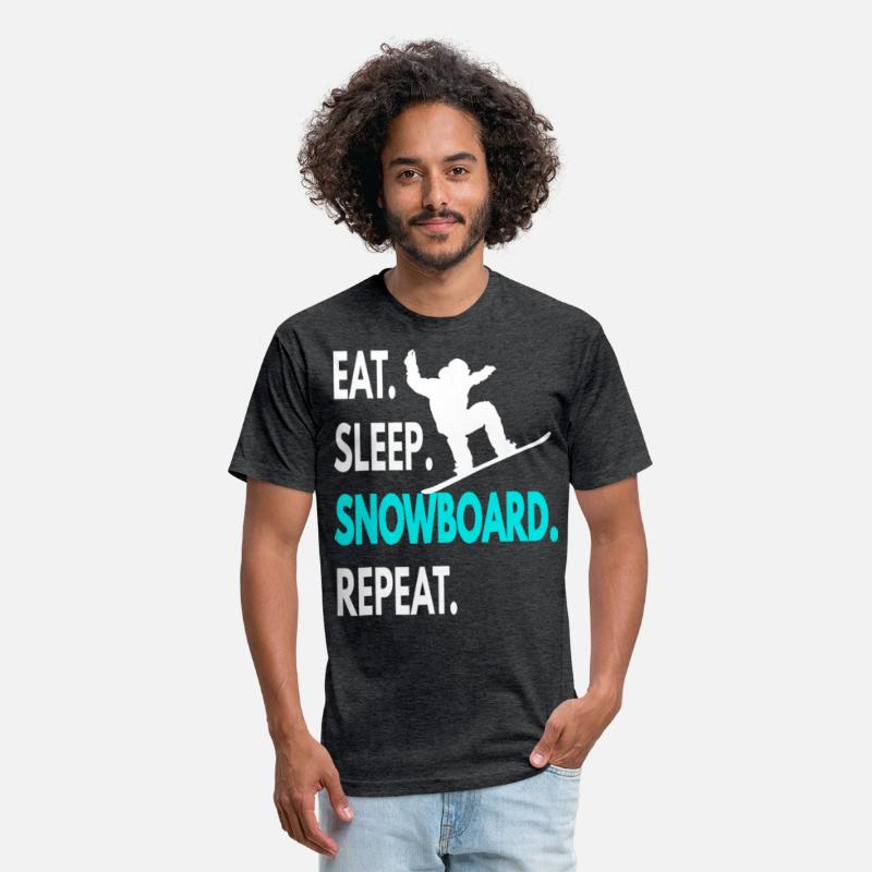 Snowboarding Eat Sleep Snowboard Repeat