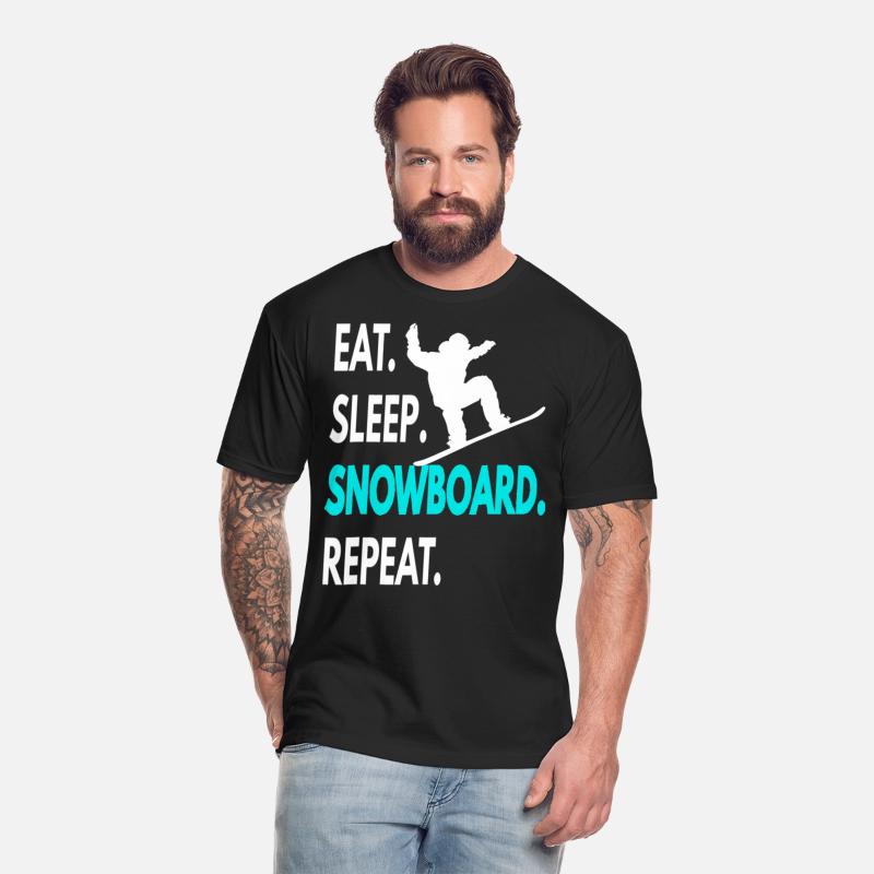 Snowboarding Eat Sleep Snowboard Repeat