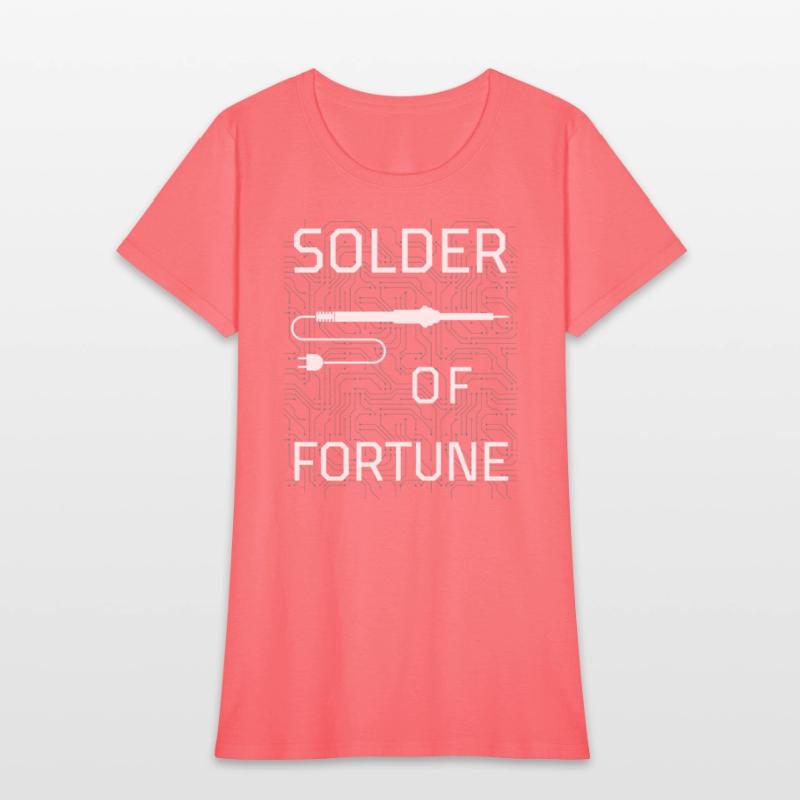 Solder of Fortune is a pun for electronic makers