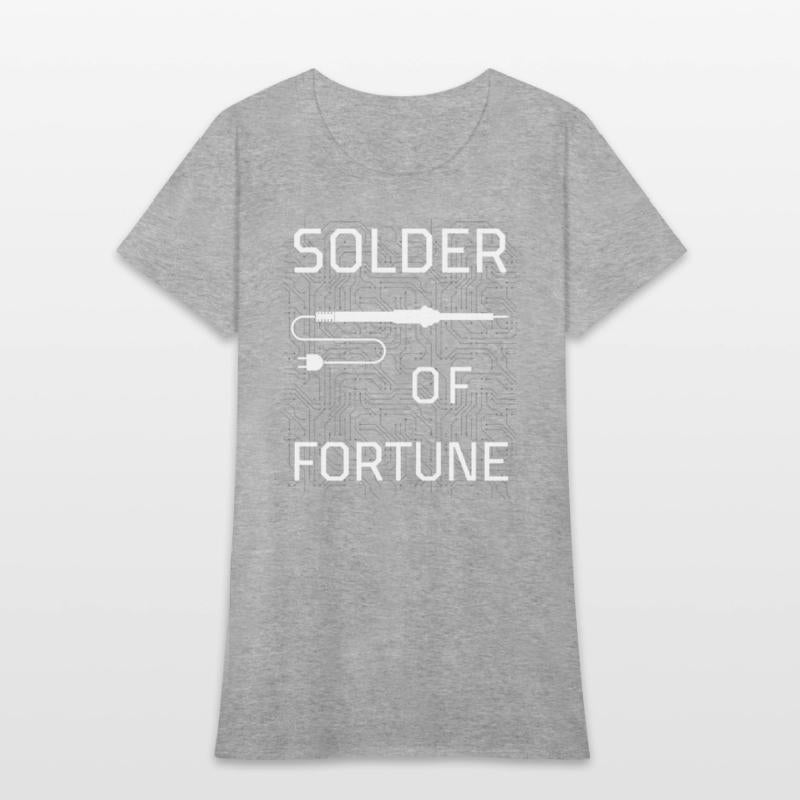 Solder of Fortune is a pun for electronic makers