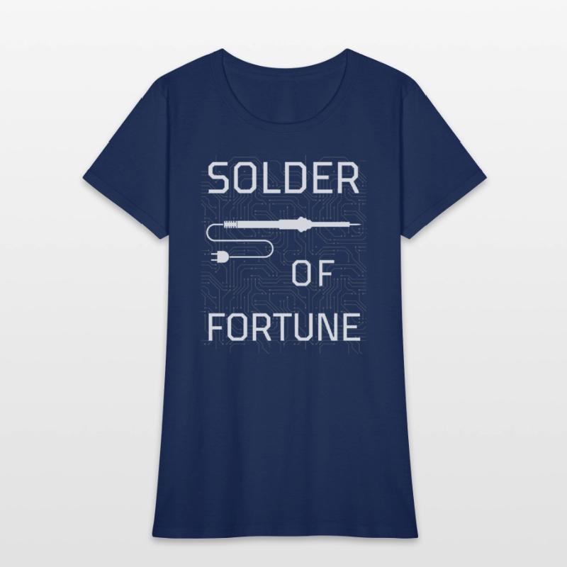 Solder of Fortune is a pun for electronic makers