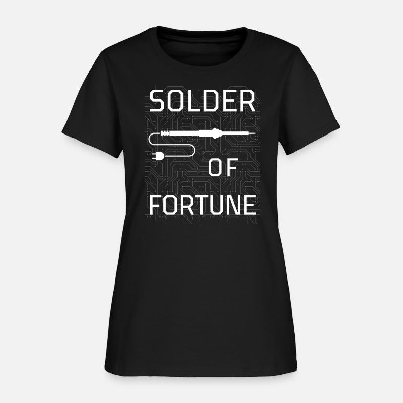 Solder of Fortune is a pun for electronic makers