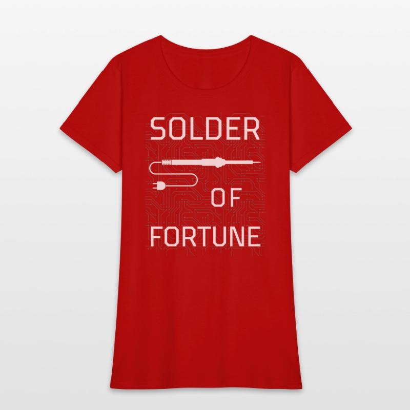 Solder of Fortune is a pun for electronic makers