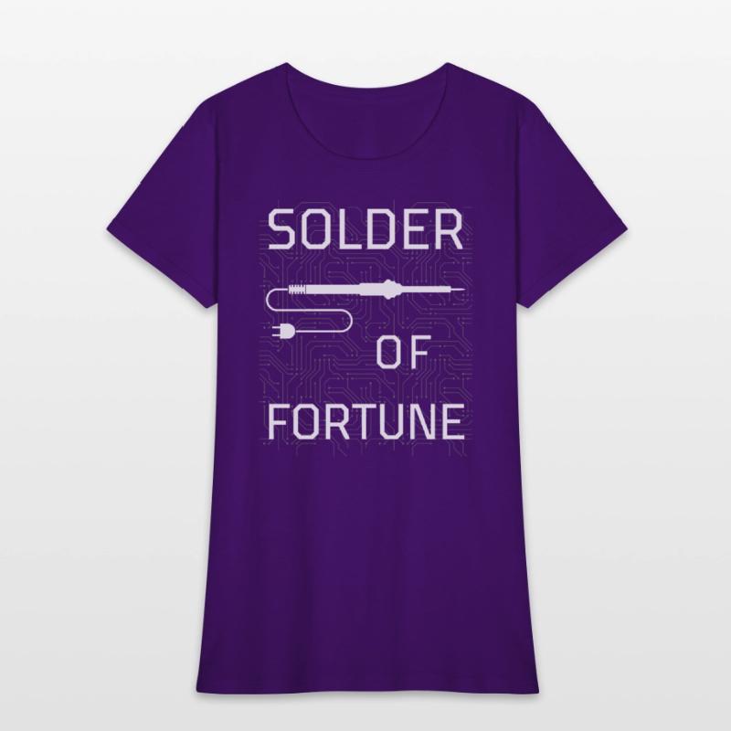 Solder of Fortune is a pun for electronic makers