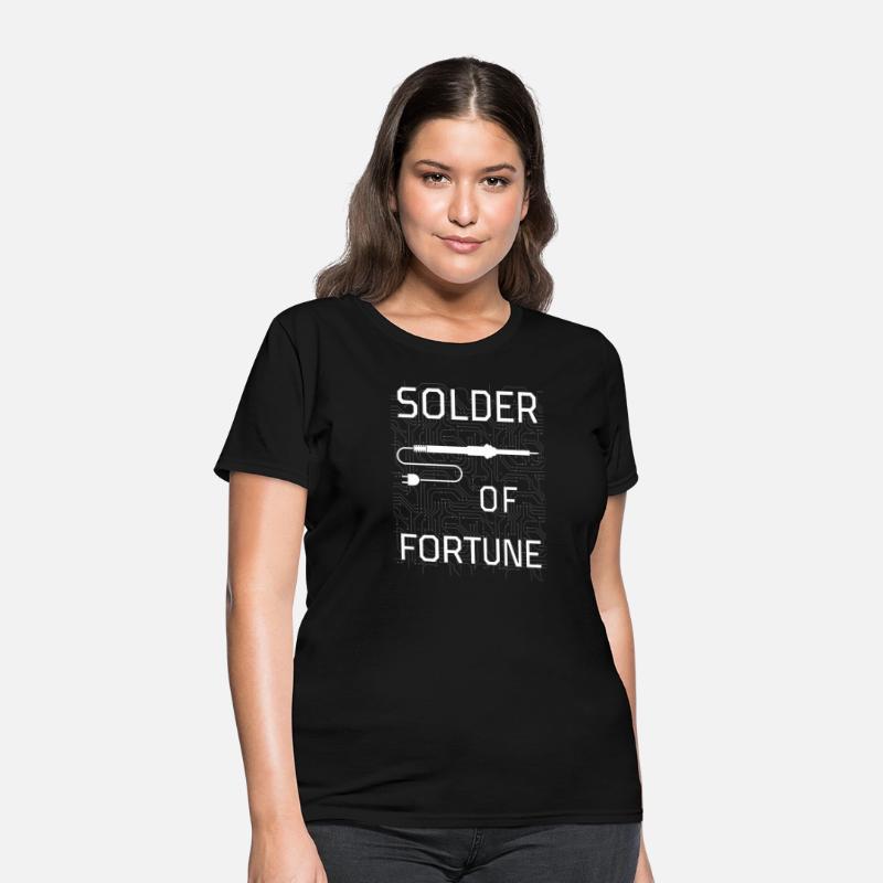 Solder of Fortune is a pun for electronic makers