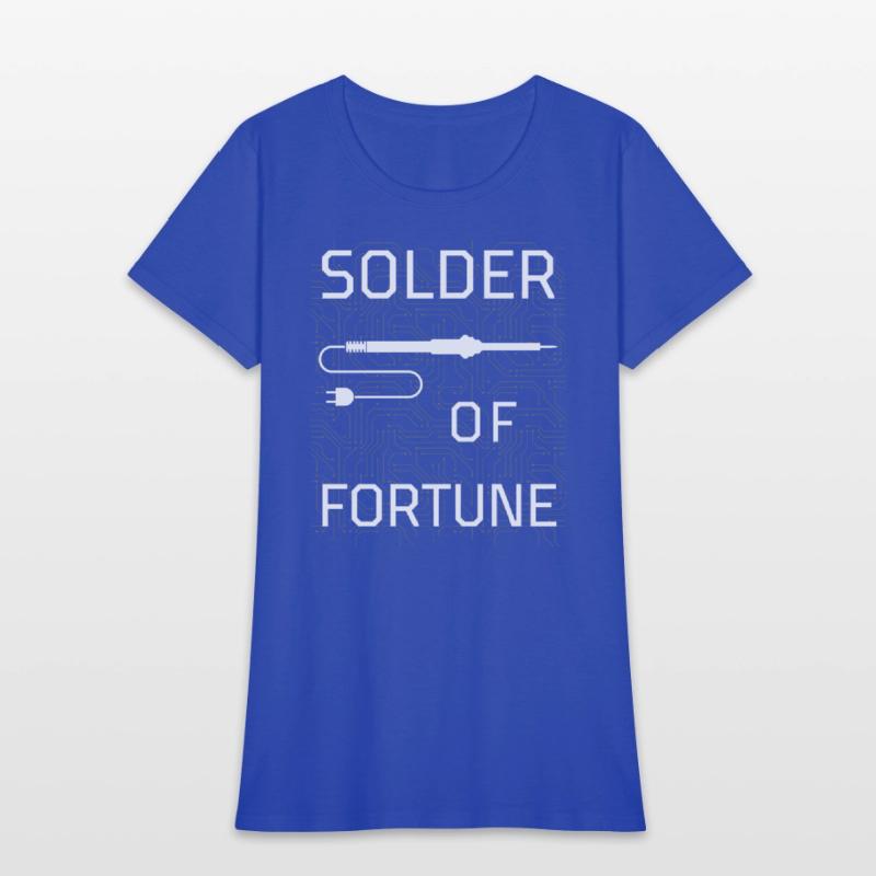 Solder of Fortune is a pun for electronic makers