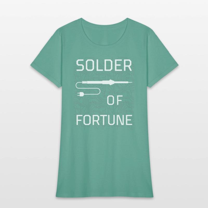 Solder of Fortune is a pun for electronic makers