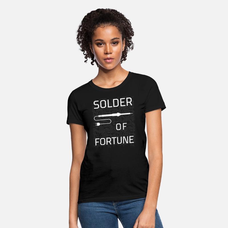 Solder of Fortune is a pun for electronic makers