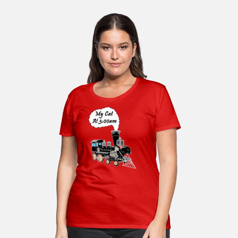 Speeding Train Hyper Black Cat at 3:00am