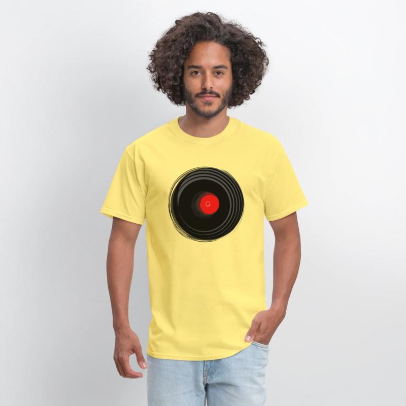 Spinning Vinyl Record