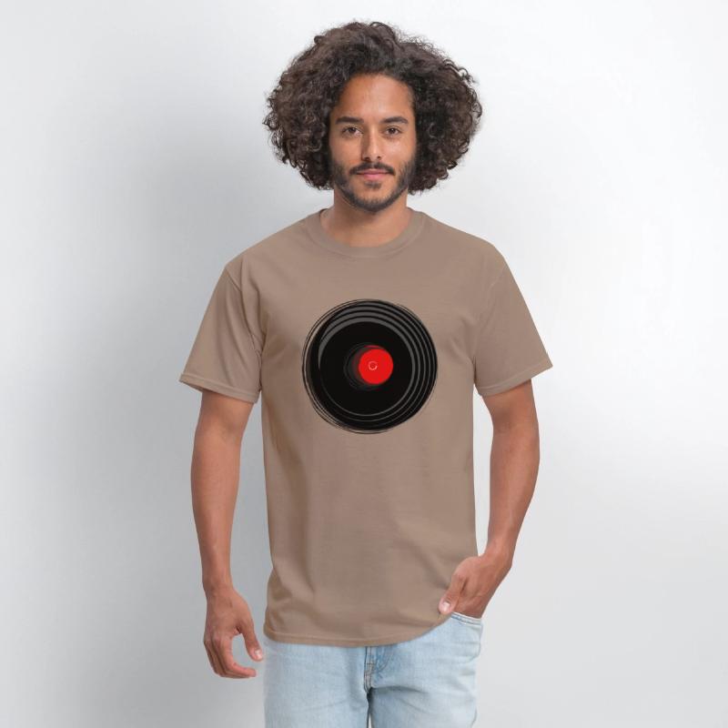 Spinning Vinyl Record