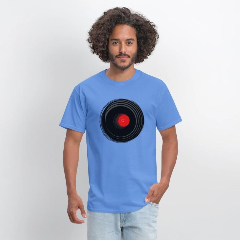 Spinning Vinyl Record