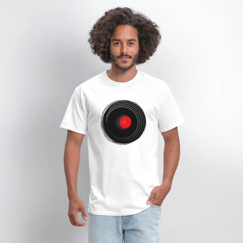 Spinning Vinyl Record