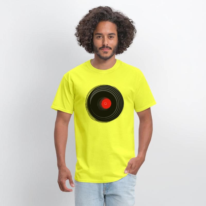 Spinning Vinyl Record