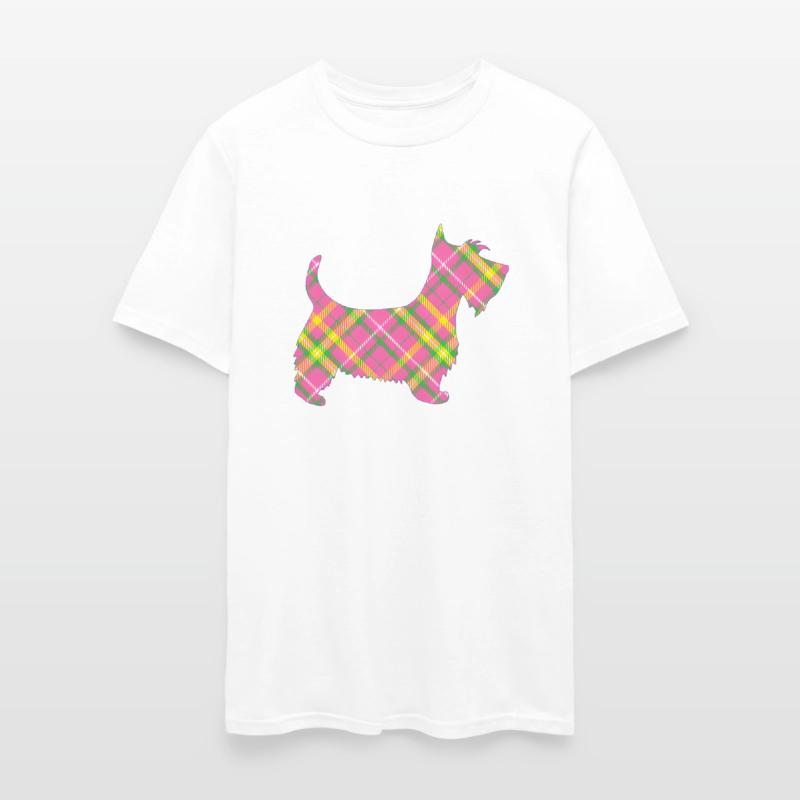 Spring Tartan Scottie Inspirational Dog