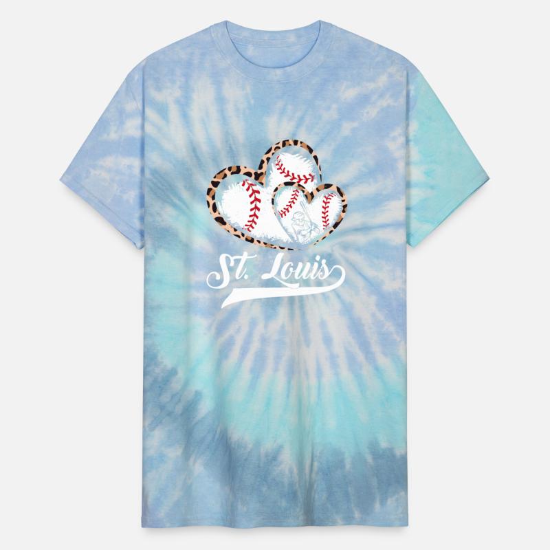 St Louis Leopard Twin Hearts Baseball Players Love